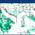 Allerta Meteo, il “Ciclone di Ferragosto” si sposta al Centro/Sud: sarà un Mercoledì 15 di maltempo estremo, massima attenzione!
