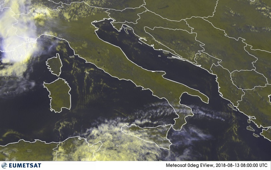 allerta meteo italia 13 agosto 2018