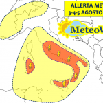 Allerta Meteo, violenti temporali nel primo weekend di Agosto: FOCUS sui fenomeni estremi, attenzione al Centro/Sud [MAPPE e DETTAGLI]