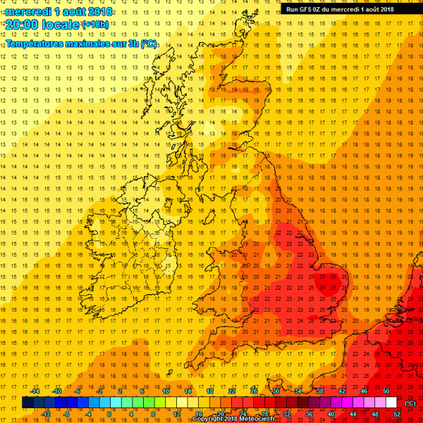 caldo europa temperature