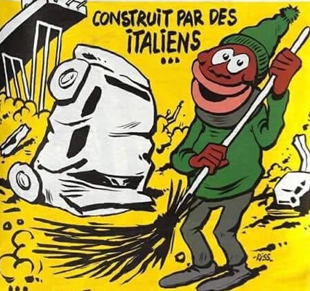 crollo ponte genova migranti charlie hebdo