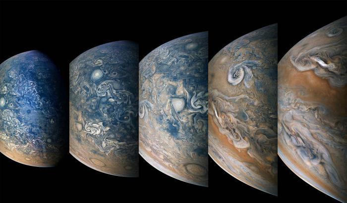 emisfero nord giove