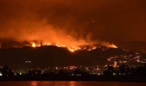 holy fire incendio california
