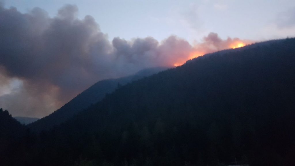 incendi British Columbia, Canada