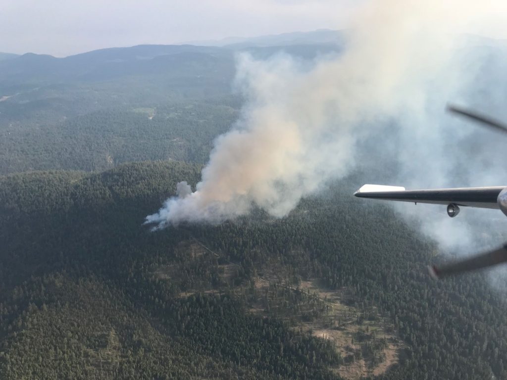 incendi British Columbia, Canada