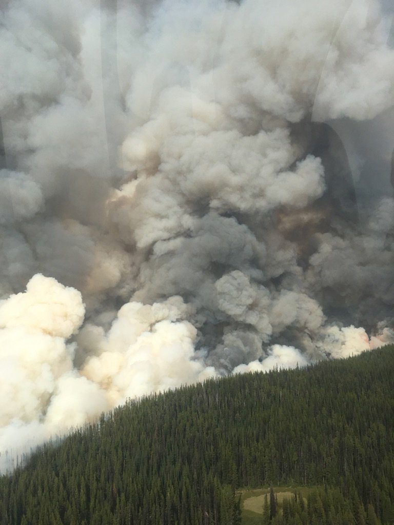 incendi British Columbia, Canada