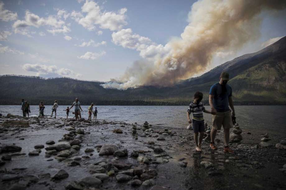 incendi Montana, USA