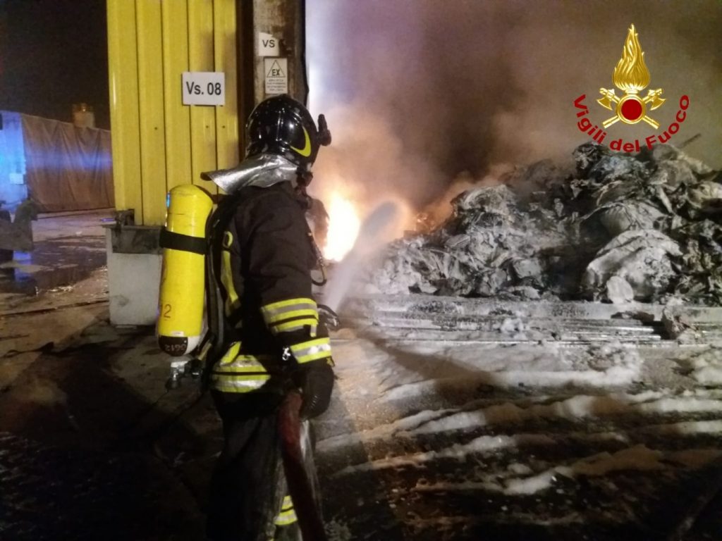 incendio Orbassano