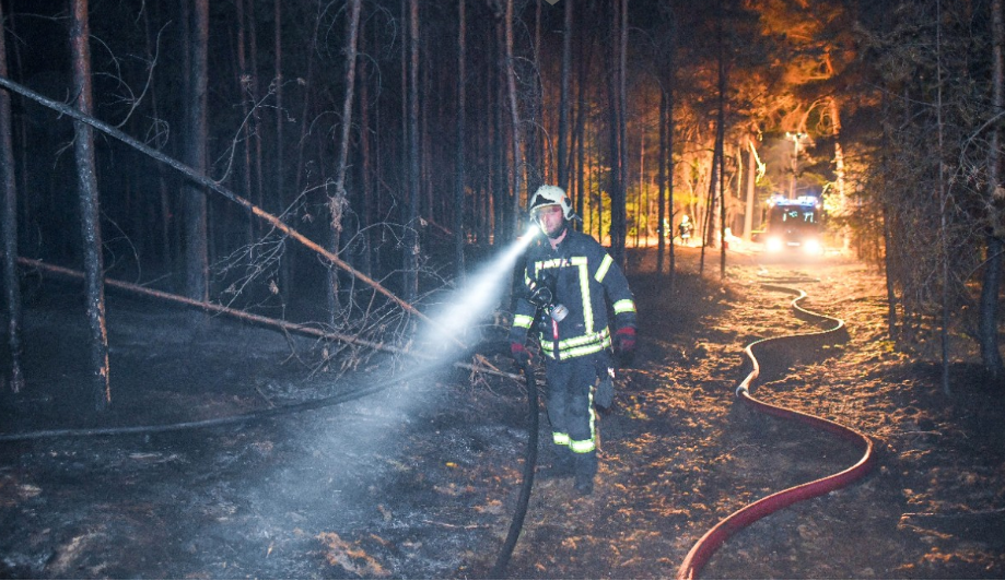 incendio Treuenbrietzen, Germania (1)