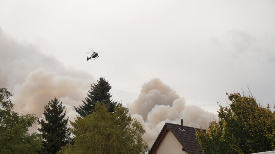 incendio Treuenbrietzen, Germania (1)