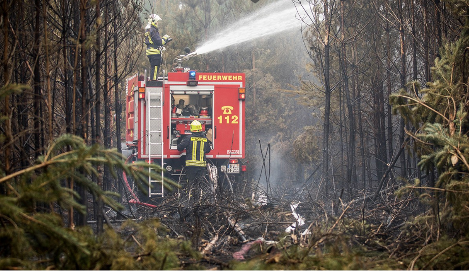 incendio Treuenbrietzen, Germania (1)