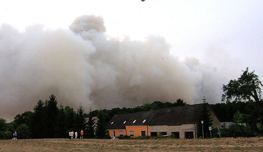 incendio Treuenbrietzen, Germania (1)