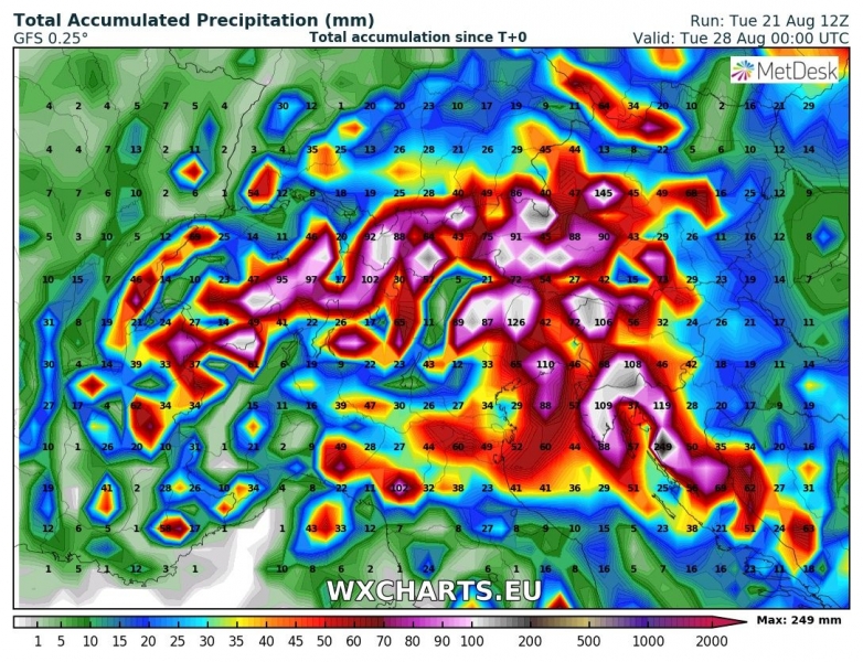maltempo nord italia 24-26 agosto