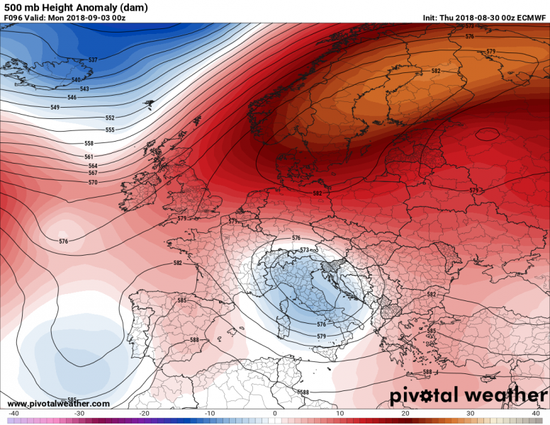 previsioni meteo caldo nord europa 3 settembre