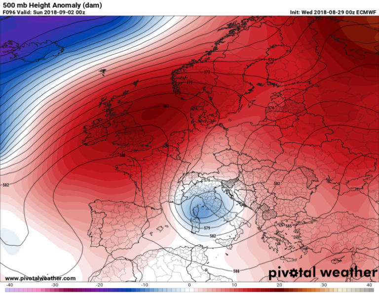 previsioni meteo europa 2 settembre