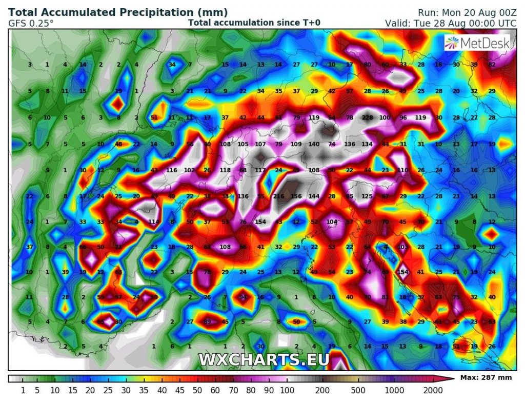 previsioni meteo europa 22-28 luglio