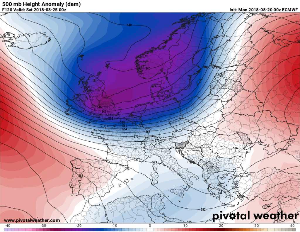 previsioni meteo europa 22-28 luglio