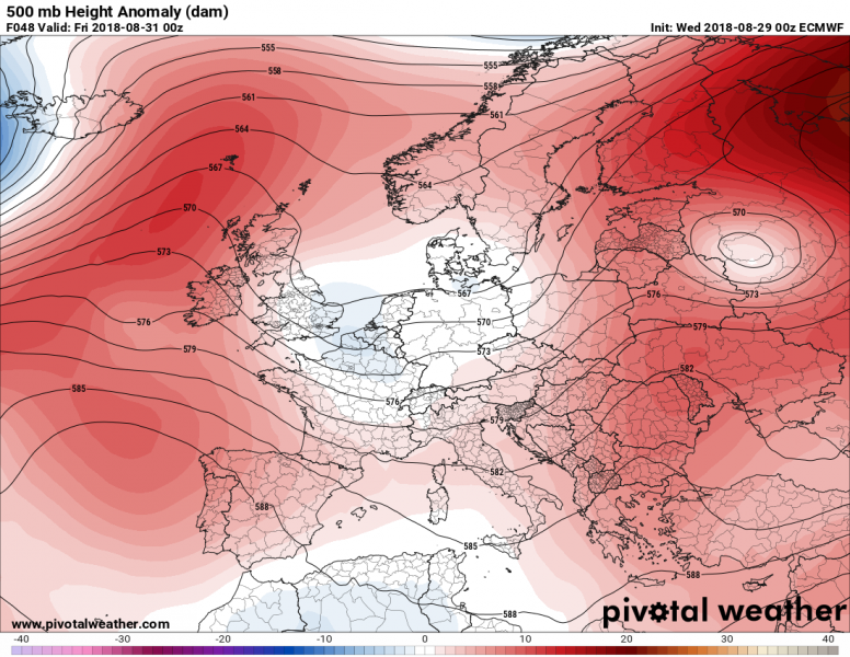 previsioni meteo europa 31 agosto