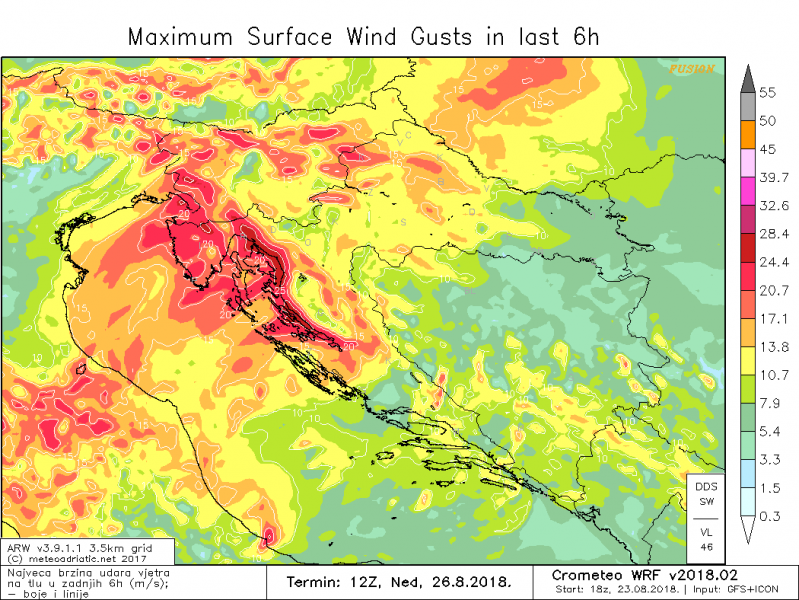previsioni meteo maltempo nord italia 26 agosto vento 2