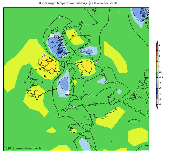 previsioni meteo regno unito anomalia temperature