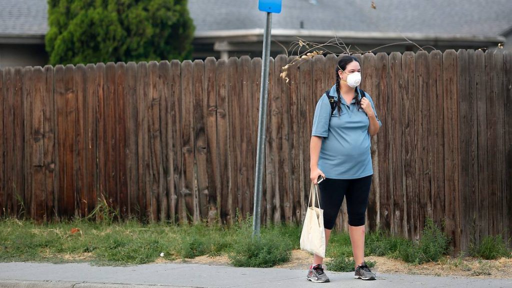 qualità aria incendi nord-ovest USA