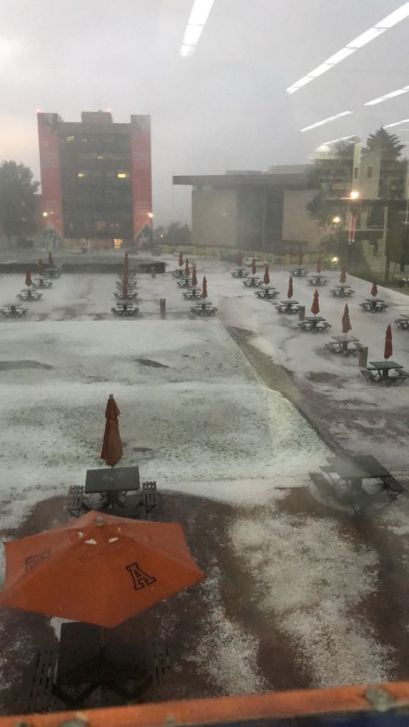 tempesta grandine pioggia messico
