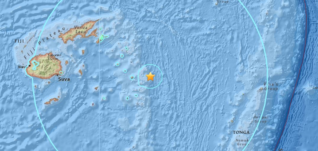 terremoto isole fiji