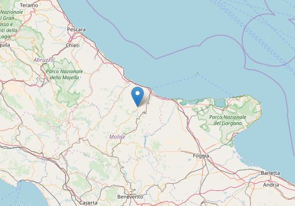 terremoto larino campobasso