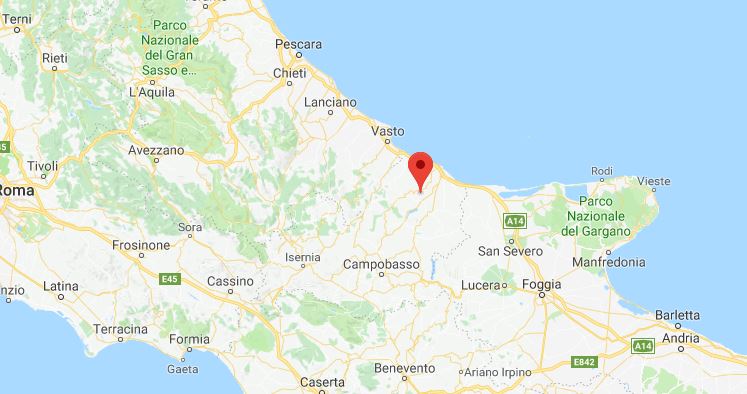 terremoto molise roma napoli oggi