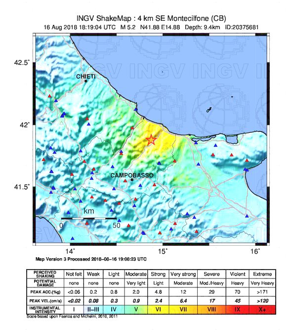 terremoto oggi campobasso