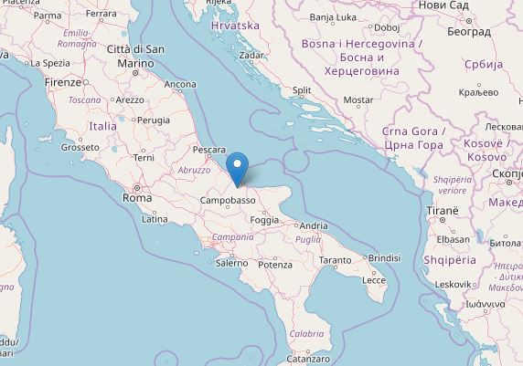 terremoto oggi molise