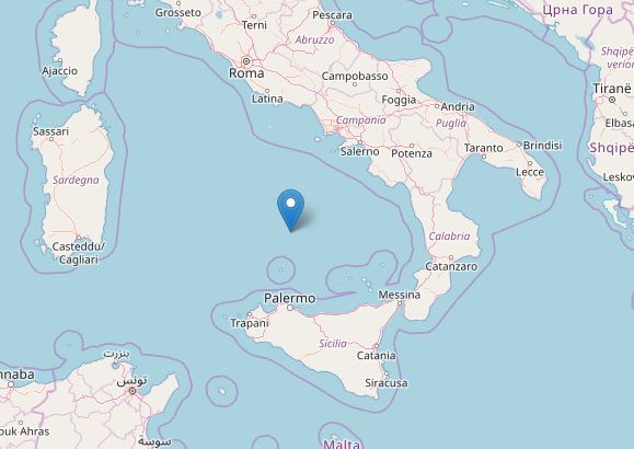 terremoto tirreno meridionale