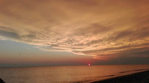 tramonto di Marina di Nocera Terinese, in Calabria