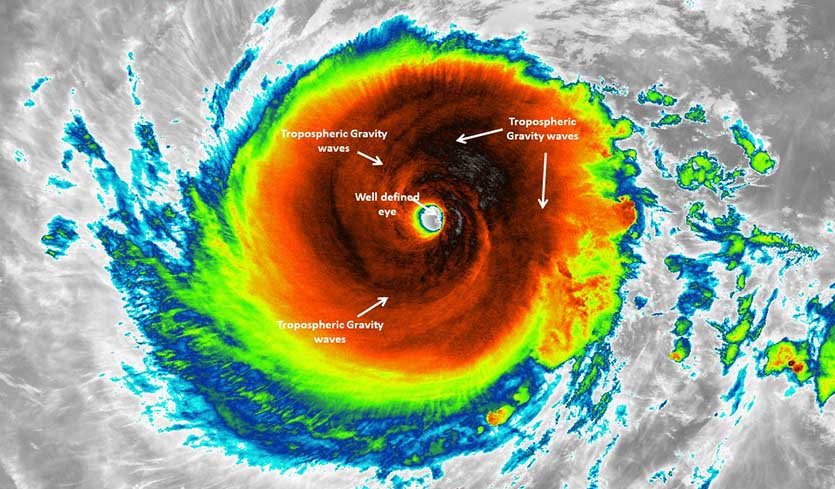 uragano hector hawaii