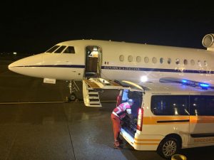 volo umanitario AM arrivo Milano