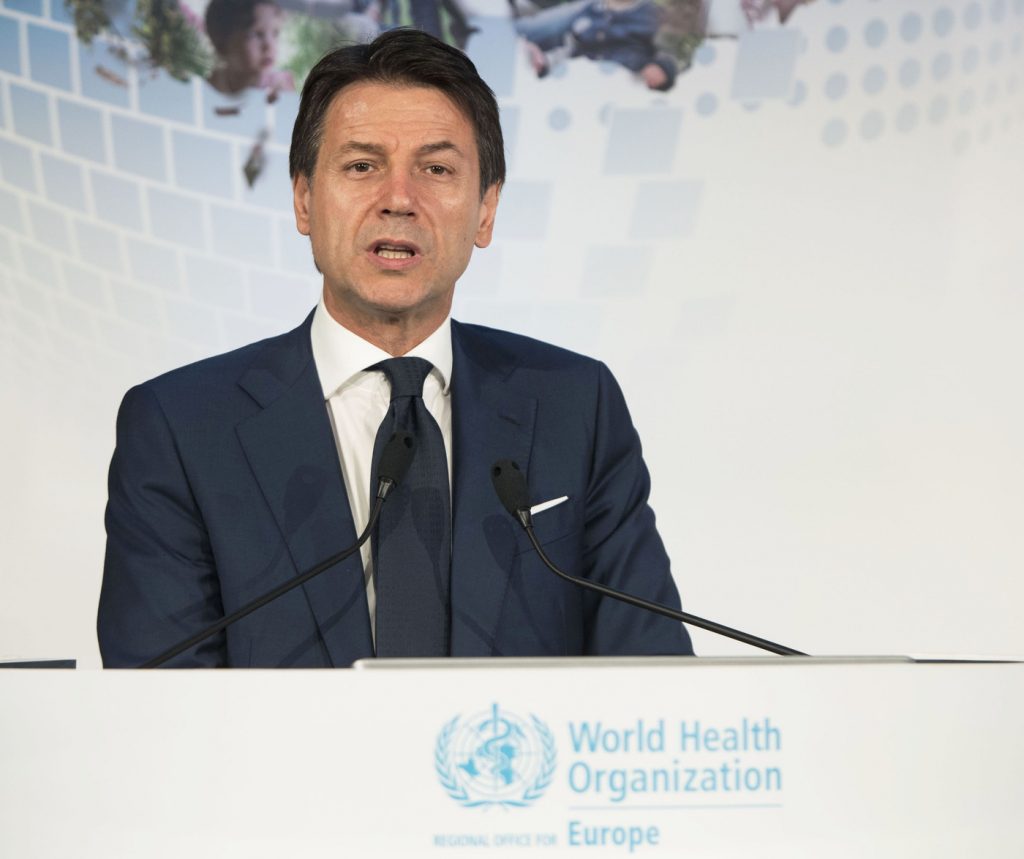 Il Presidente Conte al 68° Comitato Regionale dell’OMS EuropaIl Presidente Conte al 68° Comitato Regionale dell’OMS Europa