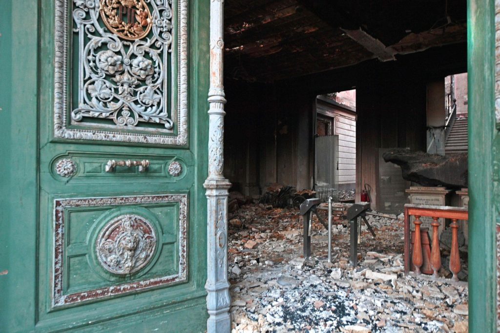 Incendio al National Museum Rio de Janeiro