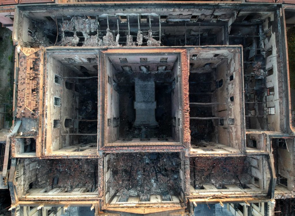 Incendio al National Museum Rio de Janeiro