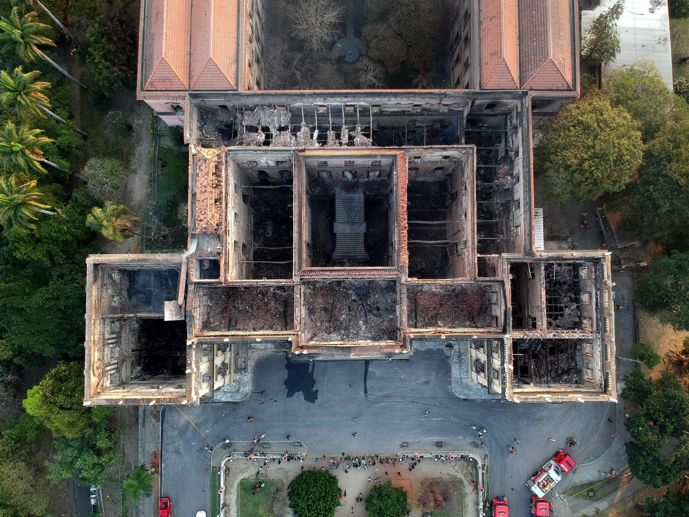 Incendio al National Museum Rio de Janeiro