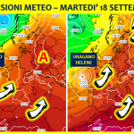 Previsioni Meteo, l’Uragano Helene si dirige verso l’Europa mentre Florence colpisce gli USA: scatenerà un’incredibile ondata di CALDO RECORD in tutto il Vecchio Continente!