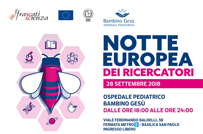 notte ricercatori bambino gesù