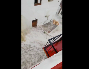 maltempo Spagna malaga