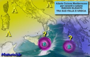 Allerta Meteo Ciclone Mediterraneo 28 Settembre