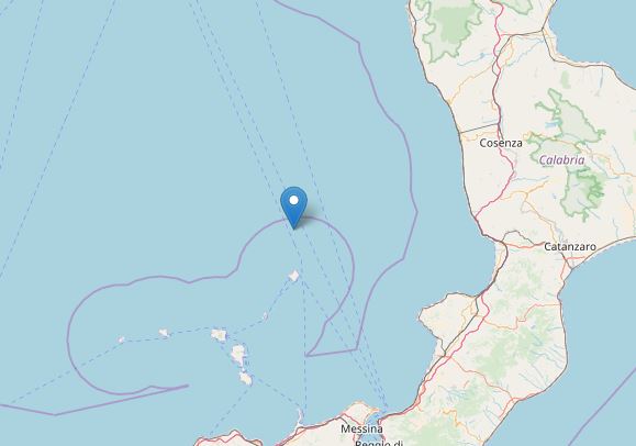 Terremoto Magnitudo 2.6 ore 04:56