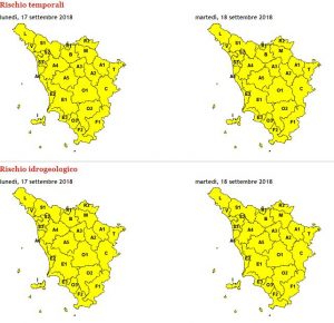 allerta meteo toscana