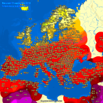 Meteo, oltre i 30°C su gran parte d’Europa, fino a 36°C in Spagna: l’ondata di caldo continua [MAPPE]