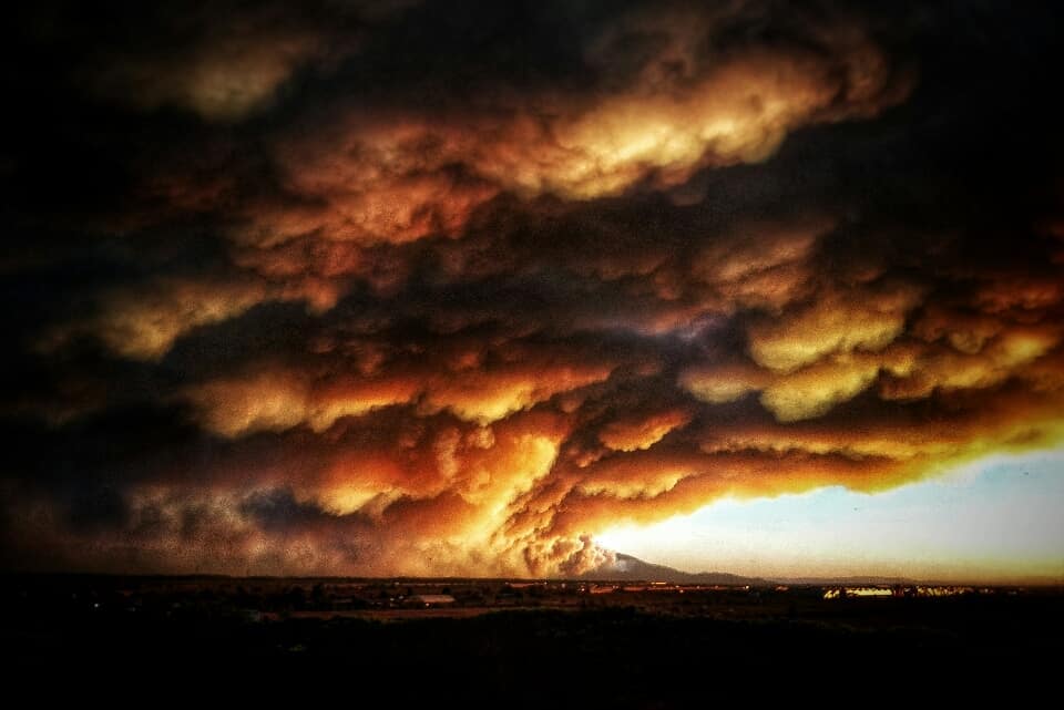 incendio monte serra