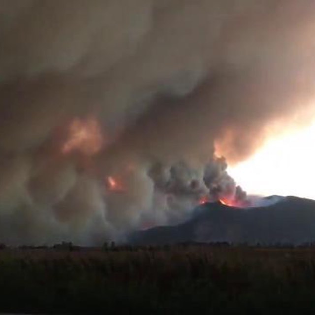 incendio monte serra