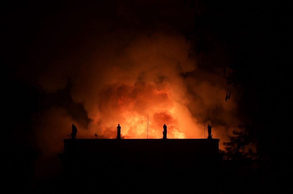 Brasile, incendio Museo Nazionale a Rio de Janeiro