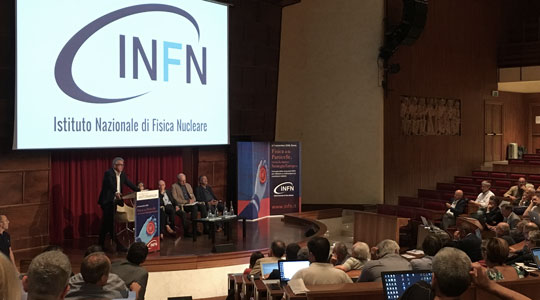 infn fisica particelle
